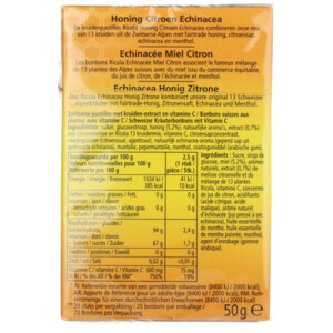 3x Ricola Keelpastilles Honing Citroen Echinacea Doosje - 5.64 euro