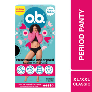 o.b. Herbruikbaar Menstruatie Ondergoed XL/XXL - 24.99 euro