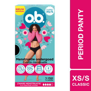 2x o.b. Herbruikbaar Menstruatie Ondergoed XS/S - 48.06 euro