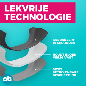 o.b. Herbruikbaar Menstruatie Ondergoed XS/S - 20.45 euro