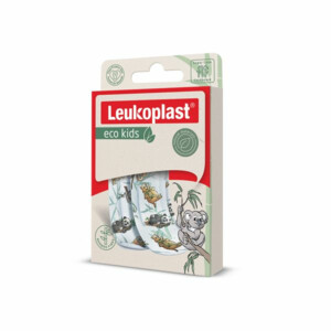 Leukoplast Eco Pleisters Kids 8 x (19x72mm) en 4 x (38x72mm) - 3.45 euro