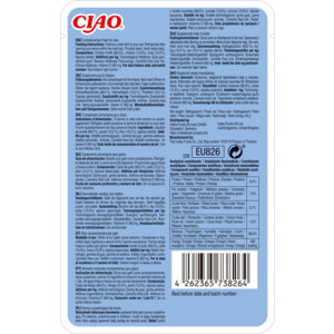 12x Ciao Broth Kattensnack Chicken & Tuna - 17.85 euro
