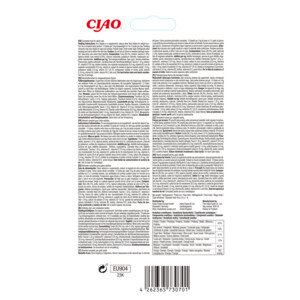 Ciao Churu Meal Topper Kattenvoer Tuna & Salmon 4 x 14 gr
