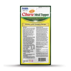 Inaba Churu Meal Topper Hondenvoer Chicken & Pumpkin 4 x 14 gr
