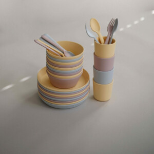 Mushie Kommen Set Powder Blue - 12.19 euro