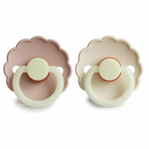 Frigg Fopspeen Night maat 1 0-6 mnd Cream Blush - 8.65 euro