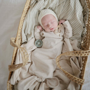 Frigg Fopspeen Moon maat 2 6-18 mnd Cream Sage - 7.49 euro