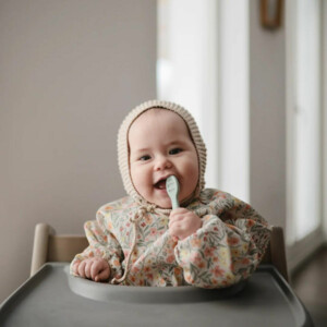 Mushie Eerste Set Babylepel Cambridge Blue Shifting Sand - 11.19 euro