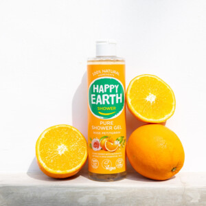 6x Happy Earth 100% Natuurlijke Douchegel Rose Petitgrain - 35.69 euro