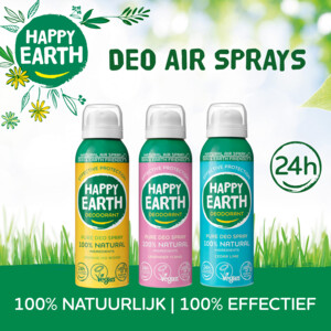 Happy Earth 100% Natuurlijke Ait Deodorant Spray Jasmine Ho Wood - 8.99 euro