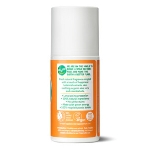 Happy Earth 100% Natuurlijke Deodorant Roller Rose Petitgrain - 8.49 euro