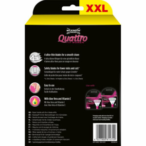 Wilkinson Quattro for Women Scheermes XXL Voordeelverpakking - 19.99 euro