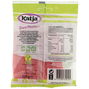 Katja Zure Matten Aardbei - 1.49 euro