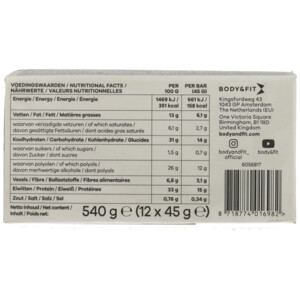Body & Fit Smart Bar Crunchy Chocolate Caramel - 22.79 euro