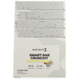 Body & Fit Smart Bar Crunchy White Chocolate & Cookies - 22.79 euro