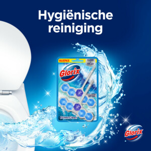 Glorix Toiletblok Power Clean Ocean - 8.19 euro