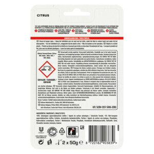 Glorix Toiletblok Power Clean Citroen - 8.29 euro