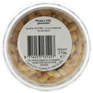 6x Verse Klassenoten Pinda's XXL  Gezouten - 11.59 euro