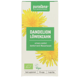Purasana Single Plants Powders Paardenbloem Extract Bio - 14.65 euro