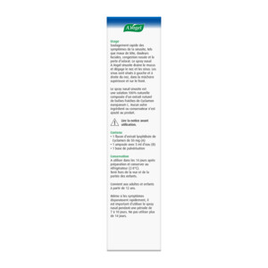 A.Vogel Neusspray Bijholteontsteking - 13.15 euro