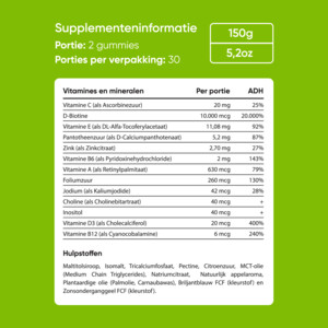 3x Veganboost Hair Vitamins Appel - 57.06 euro