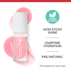 Bourjois Healthy Mix Clean S.O.S Lip Oil 01 Douceur de Rose - 15.69 euro