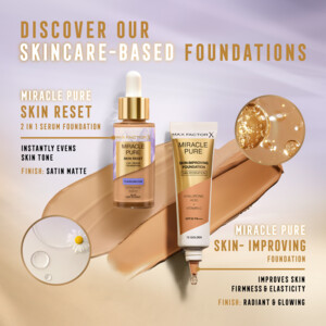 Max Factor Miracle Pure 2in1 Skin Reset Serum Foundation Deep to Very Deep - 17.99 euro