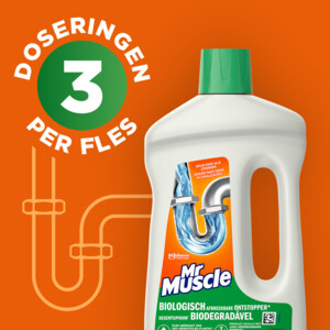 Mr. Muscle Biologisch Afbreekbare Ontstopper - 4.99 euro