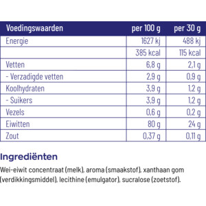 Vitakruid Whey Protein Concentrate Vanille - 35.89 euro