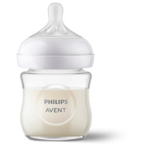 Philips Avent Glazen Babyfles Natural Response Glazen Babyfles 0+ mnd - 13.29 euro