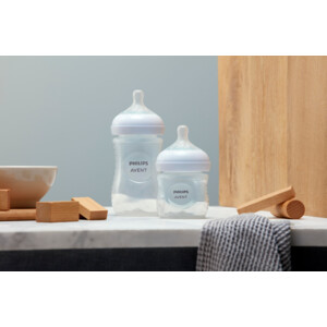 Philips Avent Natural Response Glazen Babyfles 1+ mnd - 14.99 euro