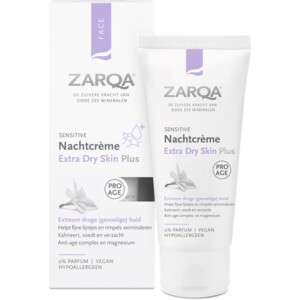 Zarqa Nachtcreme Extra Dry Skin Plus Sensitive - 18.95 euro