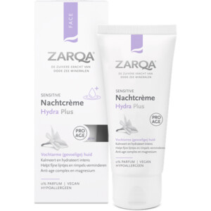 Zarqa Nachtcreme Hydra Plus Sensitive - 16.09 euro