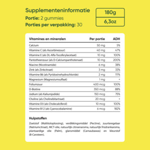 2x Veganboost Hair Vitamins Mommy Lemon - 39.53 euro