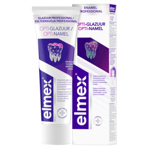 12x Elmex Tandpasta Glazuur Professional Opti-Glazuur - 49.7 euro