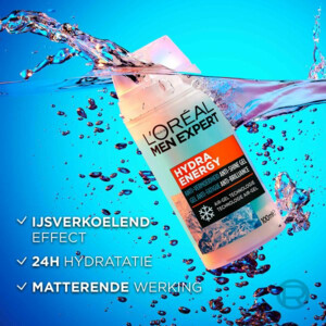6x L'Oréal Men Expert Hydra Energetic Hydraterende Gel Dagcrème - 79.49 euro
