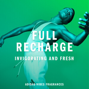 Adidas Vibes Full Recharge Eau de Parfum - 11.99 euro