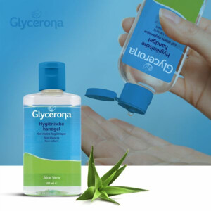 3x Glycerona Hygiënische Handgel Aloë Vera - 6.18 euro