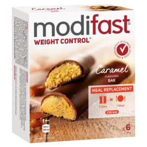 6x Modifast Repen Karamel - 30.55 euro