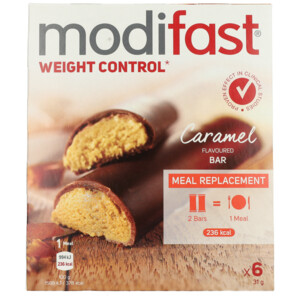 6x Modifast Repen Karamel - 30.55 euro