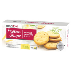 6x Modifast Koek Vanille Citroen - 24.07 euro