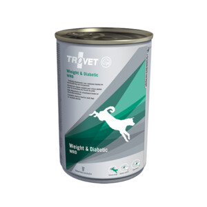 6x Trovet WRD Weight & Diabetic Hondenvoer Nat