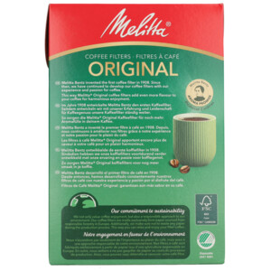 9x Melitta Filters 1x4 Bruin - 26.89 euro