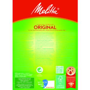 9x Melitta Filters 102 Bruin - 22.84 euro