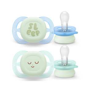 Philips Avent Soother Ultra Start Fopspeen Nighttime 0-2 mnd - 7.19 euro