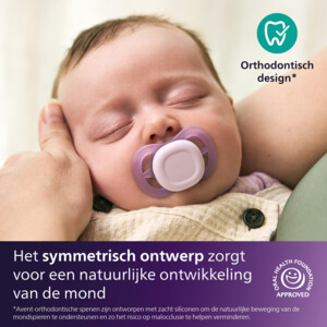 Philips Avent Soother Ultra Start Fopspeen Nighttime 0-2 mnd - 7.19 euro