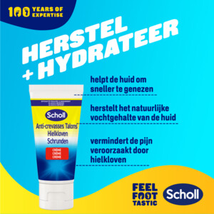Dr. Scholl's Pharma Herstellende Creme Hielkloven K+ - 10.11 euro