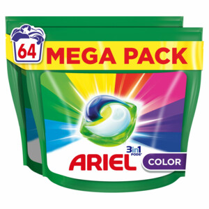 2x Ariel 3in1 Wasmiddel Pods Color - 103.83 euro