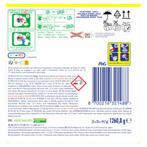2x Ariel 3in1 Wasmiddel Pods Color - 103.83 euro