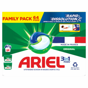 Ariel 3in1 Wasmiddel Pods Original - 17.45 euro